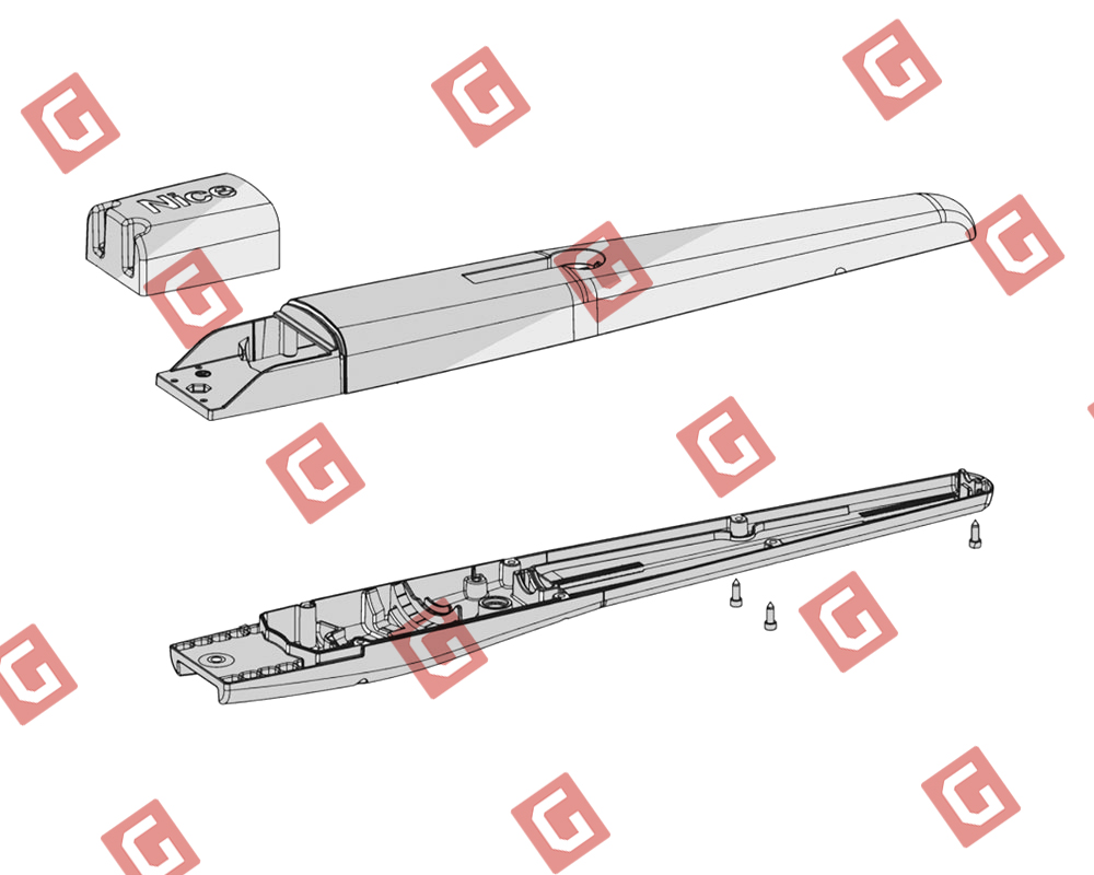 Комплект кришок TOONA4 (SPCG013700)