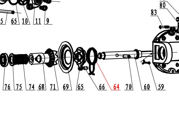 KGT3-50/6-50.64 Пружинка
