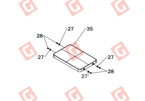 RS1574 Кришка верхня WAY/004
